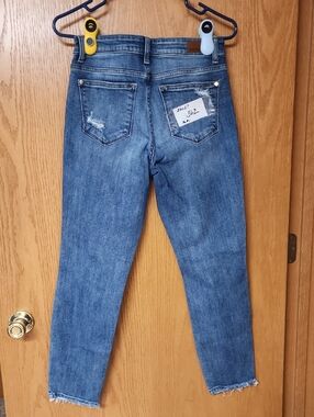 Judy blue boyfriend jeans 26x27 womens number 362